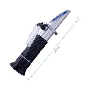 Hand refrakto meter Salino meter Salz konzentration messgerät 0-28% Salzgehalt Refrakto meter Salz hydro meter - Product Image 3