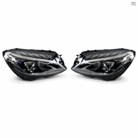 Phare LED pour Mercedes-Benz Classe C W205 2014-2017 C200 C260 C180 12V 50W 5000K – Nouvelle version améliorée en boîte