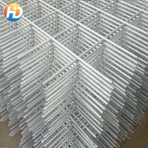 Grillage en <span class=keywords><strong>fer</strong></span> galvanisé HAODI 50x50x2.5mm 4ftx8ft 1220x2440mm, panneau de clôture en treillis soudé à mailles carrées - Product Image 6