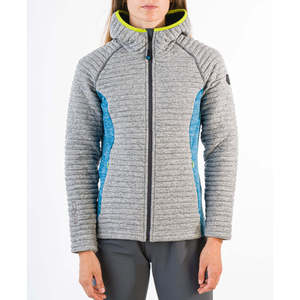 Presolana เสื้อฮู้ดมีซิปสำหรับผู้หญิง, เสื้อฮู้ดมีลายโลโก้ตามสั่งสำหรับฤดูใบไม้ร่วงฤดูหนาว - Product Image 1