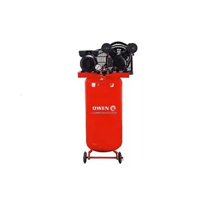 Professional V-0.17/8-Lg 1.5Kw 2Hp Air Compressor 8 Bar 100L Mobile Vertical Diesel Air Compressor machine