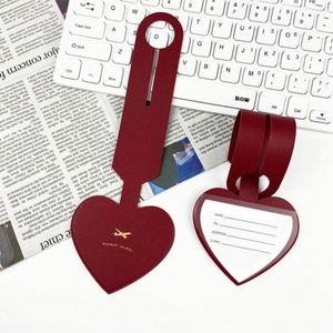 ป้ายติดกระเป๋าเดินทางหนัง PU สีสันสดใส ดีไซน์สร้างสรรค์  แบบใหม่  ใช้งานได้หลากหลาย  สำหรับติดบัตรขึ้นเครื่องบิน  ป้ายติดกระเป๋าเดินทาง  พร้อมช่องใส่ตัวอักษร - Product Image 6