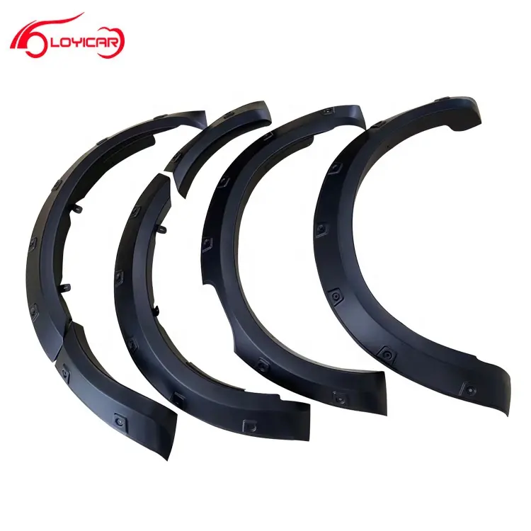 For DMAX Modified Wide-body Wheel Eyebrows Widened Fenders Wheel Arcs Fender Flares Suitable for Isuzu DMAX 2020 2021 2022 2023