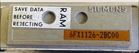 6FX1121-8BA03 EB 02 + 6FX1126-2BC00 RAM - Original, Nuevo de Fábrica