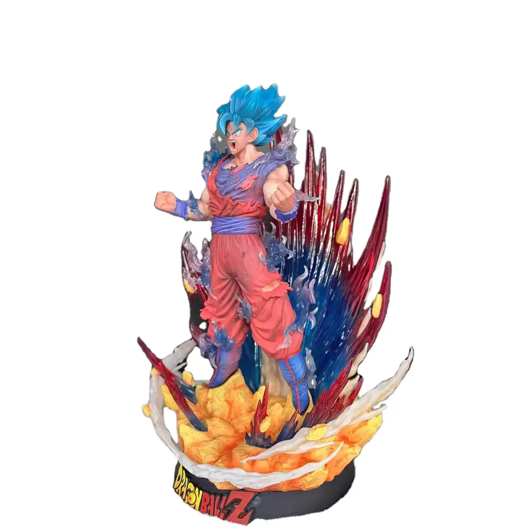 Yubon 2024 Nieuwe Actie Figuur Speelgoed 40Cm Goku Pvc Standbeeld Model Speelgoed Dbz Gk Anime Klassiek Karakter Figuur Decoratie Geschenken