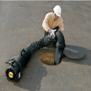 PVC chống cháy nổ nằm phẳng ống thông gió ngoài Trời Linh Hoạt chống tĩnh ống xả ống dẫn khí sản phẩm hàng hải cho hệ thống HVAC - Product Image 6