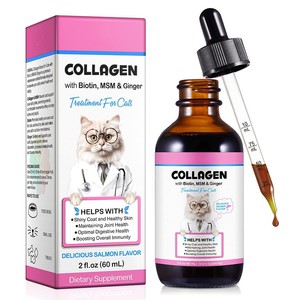 Collagène liquide <span class=keywords><strong>pour</strong></span> animaux de compagnie, OEM, renforce l'immunité, gouttes de <span class=keywords><strong>biotine</strong></span>, complément de collagène <span class=keywords><strong>pour</strong></span> chats - Product Image 1