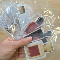 Diffuseur de parfum de luxe miniature de créateur pour voiture, en forme de bouteille de parfum arabe, pour rétroviseur, sans électricité, longue durée