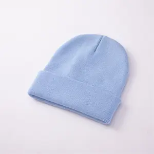 성인 moq unisex 맞춤 인쇄 로고 비니 모자 코튼 폴리 에스테르 빈 beanies