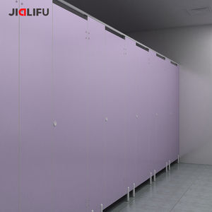 Cabines de vestiaire imperméables, cabines de toilettes colorées en HPL phénolique pour l'école - Product Image 2