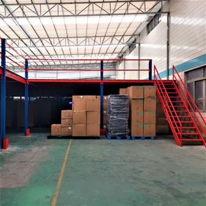 أرفف مخصصة للسطح العلوي من الفولاذ المدلفن على البارد بدون مسامير الاستفادة القصوى من المساحة الداخلية لأرضية الميزانين من الصلب - Product Image 2