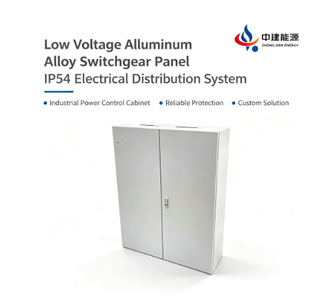 Low Voltage Aluminum Alloy Switchgear Panel IP54 Corrosion Resistant Lightweight Electrical Distribution Control Cabinet