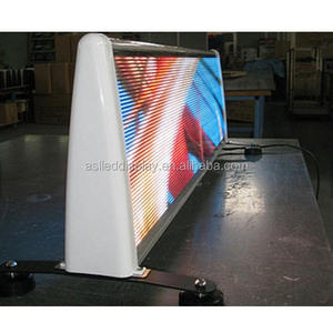 2024 nuovo arrivo colore esterno impermeabile P2.5 P5 pubblicità Led Taxi Top Display sul tetto segno dello schermo con supporto