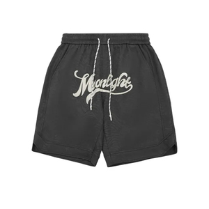 Personalización de marca Pantalones <span class=keywords><strong>cortos</strong></span> casuales personalizados Ropa de calle lavada con ácido medio Jogging Comfort Blonde Sports Pantalones <span class=keywords><strong>cortos</strong></span> con cintura elástica - Product Image 4