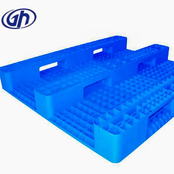 Wholesale Custom large size Heavy duty stack double sided plastic pallet for warehouse stack container
