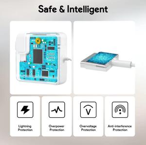 <span class=keywords><strong>Adaptateur</strong></span> d'alimentation secteur 14,5 V 3,1 A 45 W PD 3.0 pour ordinateur portable <span class=keywords><strong>Mac</strong></span> <span class=keywords><strong>Air</strong></span> Pro Mag Charger - Product Image 2