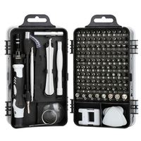Kit d'outils de réparation multifonction magnétique de précision 115-en-1 à prix d'usine – Jeu de tournevis