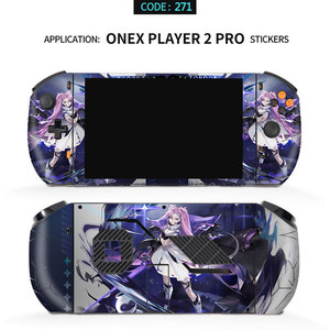 Protector de piel OneX Player 2 Pro, pegatinas de PVC para consola de juegos, diseño artístico de la cubierta de la carcasa - Product Image 3