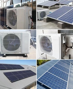 Aire Acondicionado Híbrido Solar de 9000 BTU, 1 HP, 0.75 Toneladas, Conexión a Red, para Uso Doméstico en Exteriores, Garantía de 5 Años, Precio Directo de Fábrica, Modelo US H - Product Image 3