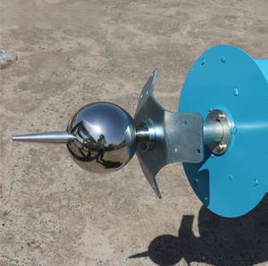 Éolienne à axe vertical à faible régime avec alternateur-générateur à design ludique et renouvelable 600W - Product Image 5