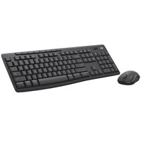 Logitechs MK370-Kit combiné clavier et souris sans fil original, ensemble clavier confortable anti-éclaboussures