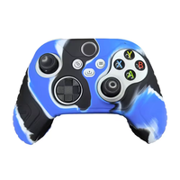 Accessoires de jeu, coque de protection en silicone pour manette de jeu Xbox Series X, antidérapante, avec protections pour les joysticks