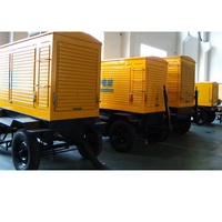 Generador de diésel móvil de 300KW, QSZ13-G6 DCEC con fuente de alimentación de respaldo certificado CE, generador silencioso de 375KVA