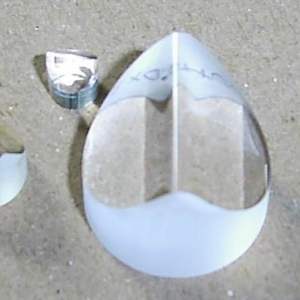 Lente Powell Óptica Personalizada 20 30 60 75 Ângulo De Saída De Grau 1mm 2mm AR Lente Powell Revestida para Sistemas De Alinhamento A Laser - Product Image 2