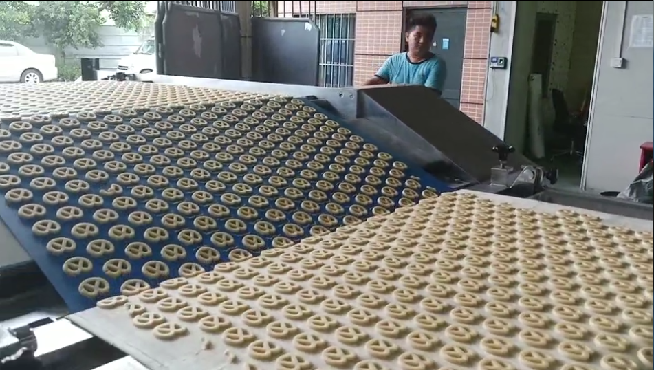 Промышленная автоматическая роторная формовочная машина Skywin для мягкого печенья