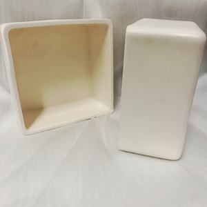 เบ้าหลอมโลหะอลูมินา/เซอร์โคเนียเบ้าหลอมโลหะอลูมินา <span class=keywords><strong>Al2O3</strong></span> 99% ทนอุณหภูมิ - Product Image 1