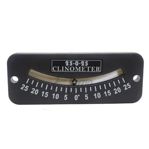 25-0-25 Inclinometer En Tilt Gauge 45-0-45 Glazen Buis Inclinometer Helling Gratractor Hoek Meter - Product Image 1
