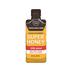 Tùy chỉnh thêm sức mạnh mật ong trộn mật ong Panax <span class=keywords><strong>Ginseng</strong></span> Tribulus Jelly Royal Jelly gói Cải thiện khả năng miễn dịch Vitamin cho dài - Product Image 2