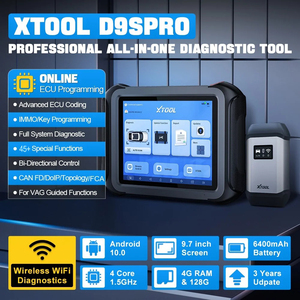 Xtool d9s Pro phổ OBD2 máy quét xe Lỗi máy quét chẩn đoán ECU mã hóa hai chiều máy quét chính Lập Trình Với 45 + thiết lập lại - Product Image 6