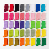 Chaussettes de sport mi-mollet multicolores en gros, épaisses avec fond en tissu éponge, personnalisables avec logo, pour la course à pied
