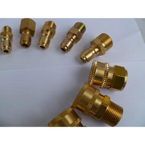 Conector Rápido para Máquina de Limpieza de Ultra Alta Presión 3/8, Cabezal de Pistola de Agua de 55 PSI con Conector Rápido para Manguera de Alta Presión - Product Image 1