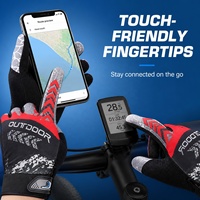 Gants de cyclisme professionnels Boyan pour hommes et femmes, sports de plein air, randonnée, vélo, protection solaire, antidérapants, écran tactile, doigts entiers