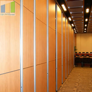 Sistema de Pared Acústica Operable EBUNGE |   Mampara Móvil de Alta Resistencia 22-28dB |   Riel de Techo Sin Riel de Piso - Product Image 2