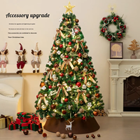Arbre de Noël LED géant en PVC de qualité supérieure, 1,8 m, avec lumières, nœud et boîte cadeau, alimenté par piles, pour la maison et l'intérieur – Vente en gros usine