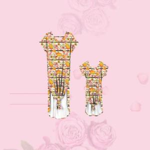 BQ-200-ZXL Personalized Customization Summer Family <strong>Matching</strong> <strong>Dresses</strong> Girl Clothes Yellow Mom <strong>and</strong> Baby <strong>Matching</strong> <strong>Dress</strong> - Product Image 6