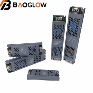 แหล่งจ่ายไฟสลับ MX ซีรีส์บางพิเศษ AC 180-264V อินพุต DC 12V/24V เอาต์พุตคู่60-400W แรงดันไฟฟ้าคงที่แถบไดรเวอร์ LED - Product Image 4