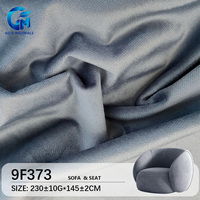 # Velours italien 9F373 de haute qualité 100 % polyester tricoté chaîne, respirant, uni, pour textile de canapé