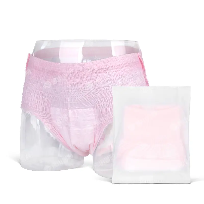 Pantalones de dormir menstruales Venta caliente OEM Mujeres Pantalones menstruales Bragas menstruales desechables