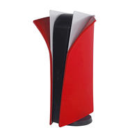 Housse de protection en silicone anti-poussière et anti-rayures pour console PS5, coque de protection séparée pour console PS5 version disque