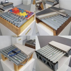 아연 도금 강철 신형 강철 맞춤형 데크 바닥 타일 만들기 기계 라인 - Product Image 3