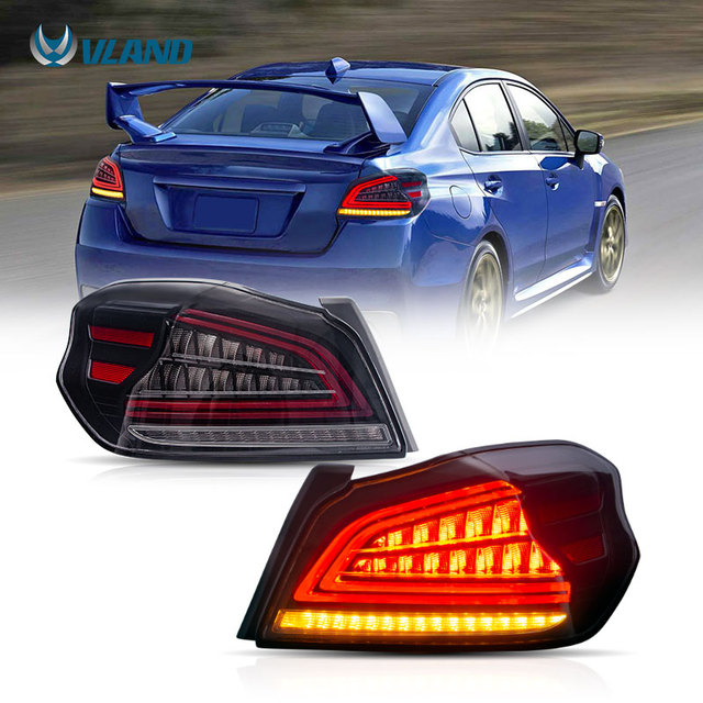 VLAND Factory LED Tail Lamp 2014-2021 Others Car Light Accessories Auto Lighting Systems Parts Sequential Synth for Subaru WRX