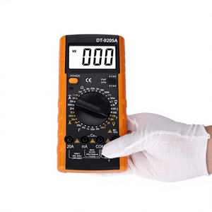 Dt9205a ดิจิตอลมัลติมิเตอร์3หลัก1000V 20A ปิดเครื่องอัตโนมัติสมาร์ทมิเตอร์พร้อมตัวบ่งชี้แบตเตอรี่ต่ำตัวเครื่องพลาสติก - Product Image 4