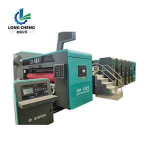 آلة طباعة وتشقيق وتقطيع عالية السرعة أوتوماتيكية بـ 2 أو 3 أو 4 ألوان لطباعة الكرتون والورق المقوى - Product Image 2