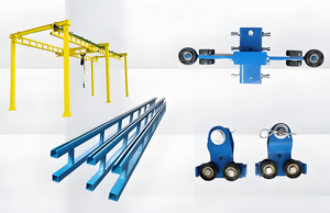 0.5T 1T 2T 3T berdiri bebas Overhead derek tunggal <span class=keywords><strong>Girder</strong></span> bermotor troli bepergian kolom jembatan <span class=keywords><strong>Hoist</strong></span> mengangkat derek - Product Image 6