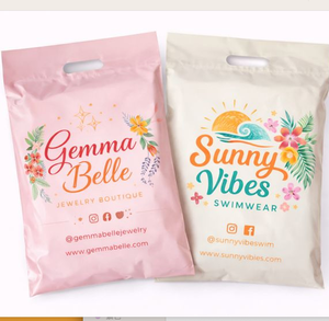 Bolsas de Envío para Ropa, Ecológicas, Biodegradables, Impermeables, Negras, <span class=keywords><strong>Pequeñas</strong></span>, con Logotipo Personalizado, para Agradecimiento, <span class=keywords><strong>en</strong></span> Oferta - Product Image 2