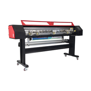 Fully Automatic Digital <b>Large</b> Format XY Trimming Equipment 160cm Working Width Roll Material Slitting Cutter with Schneider PLC - Product Image 4